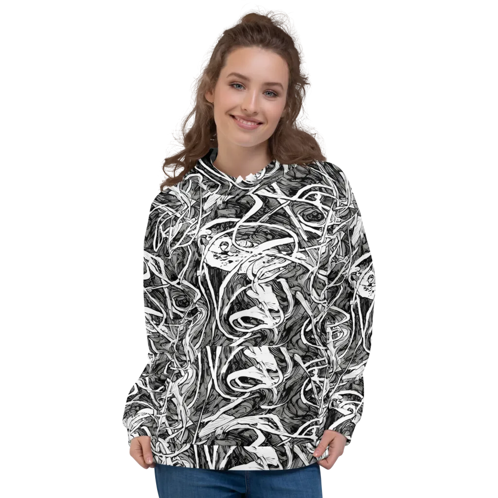 Inkstorm Flow on Hoodie — Front