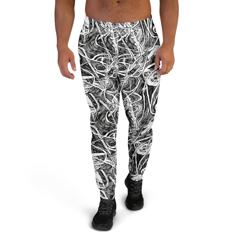 Inkstorm Flow on Men's Joggers — Front