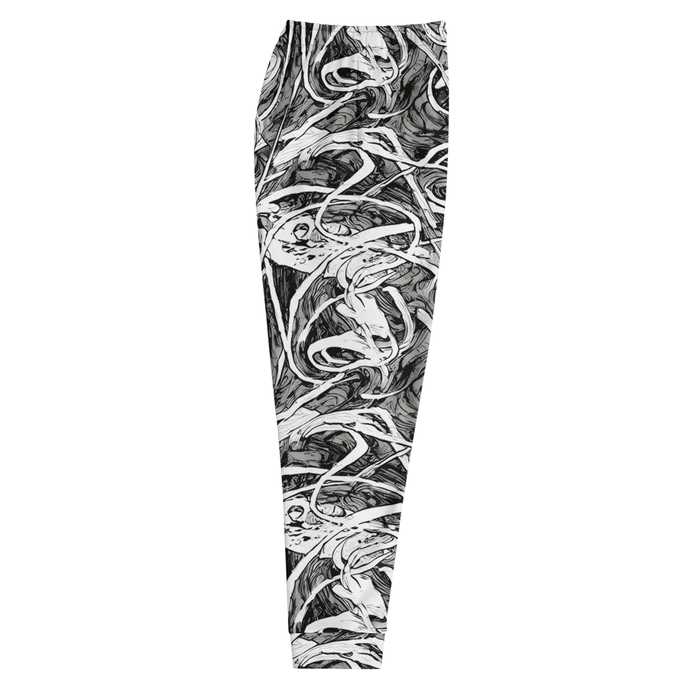 Inkstorm Flow on Men's Joggers — Right