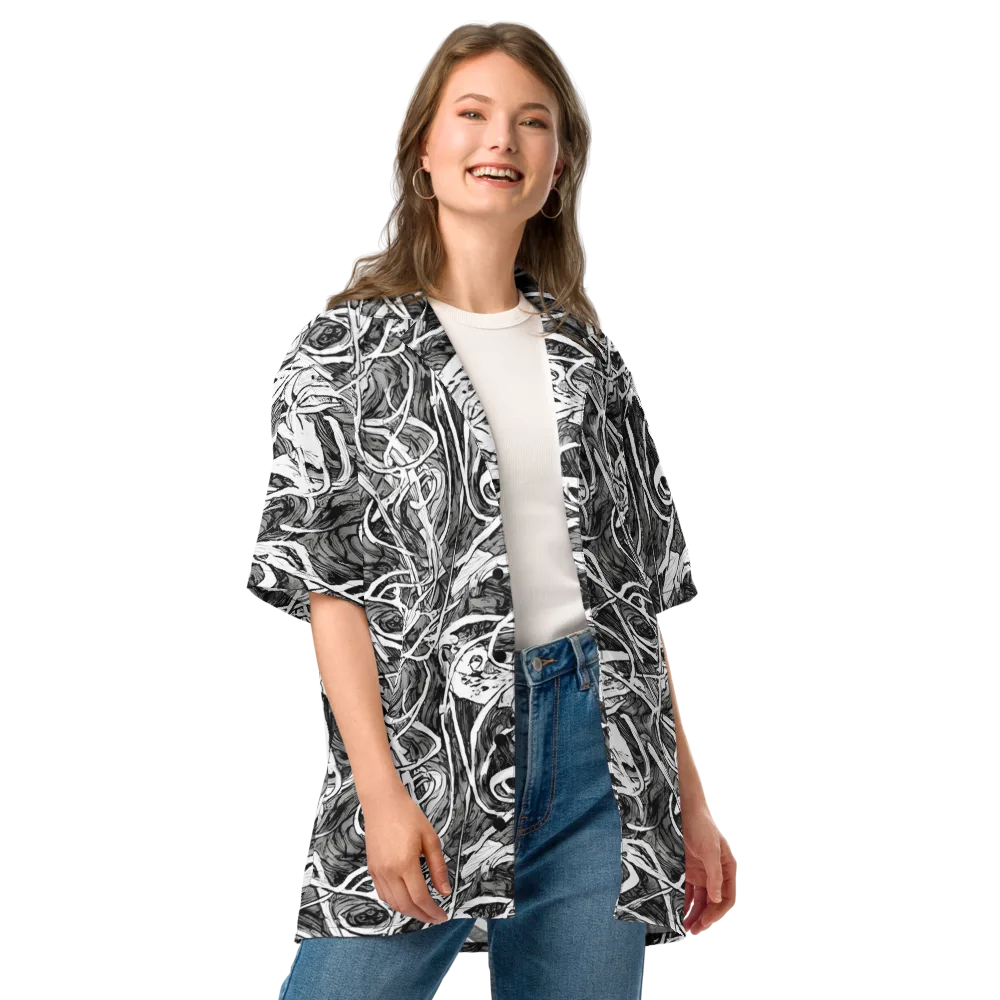 Inkstorm Flow on Button Shirt — Front