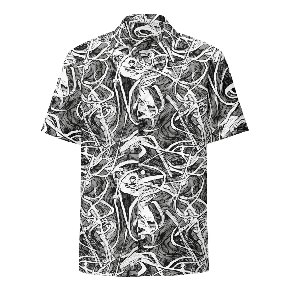 Inkstorm Flow on Button Shirt — Front