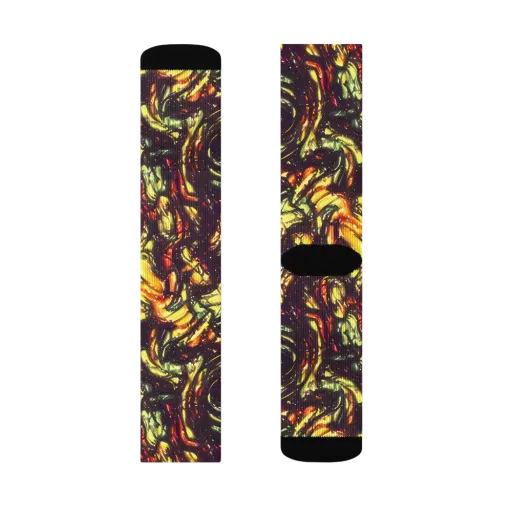Cosmic Wildfire on a Socks