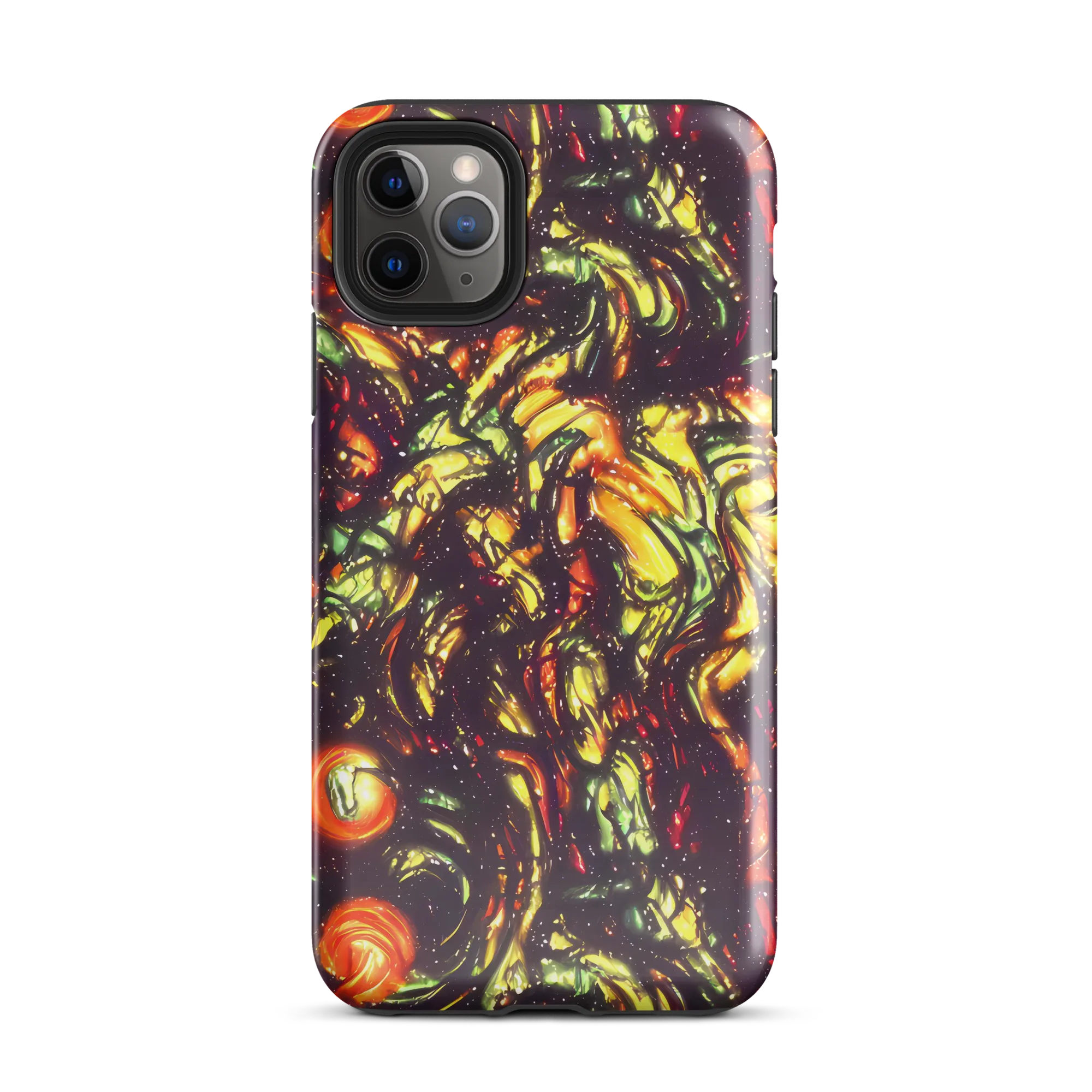 Cosmic Wildfire on Tough Case for iPhone® — Front