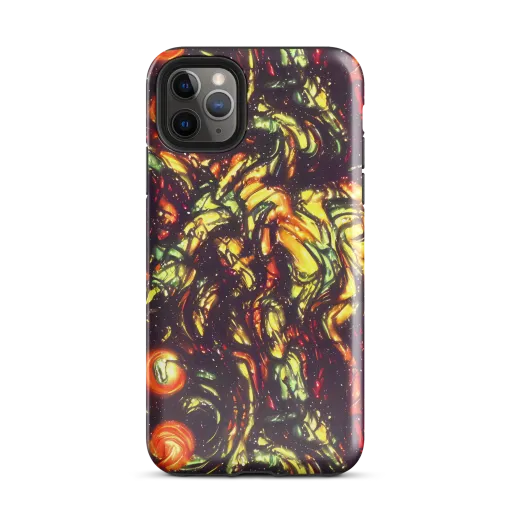 Cosmic Wildfire on a Tough Case for iPhone®