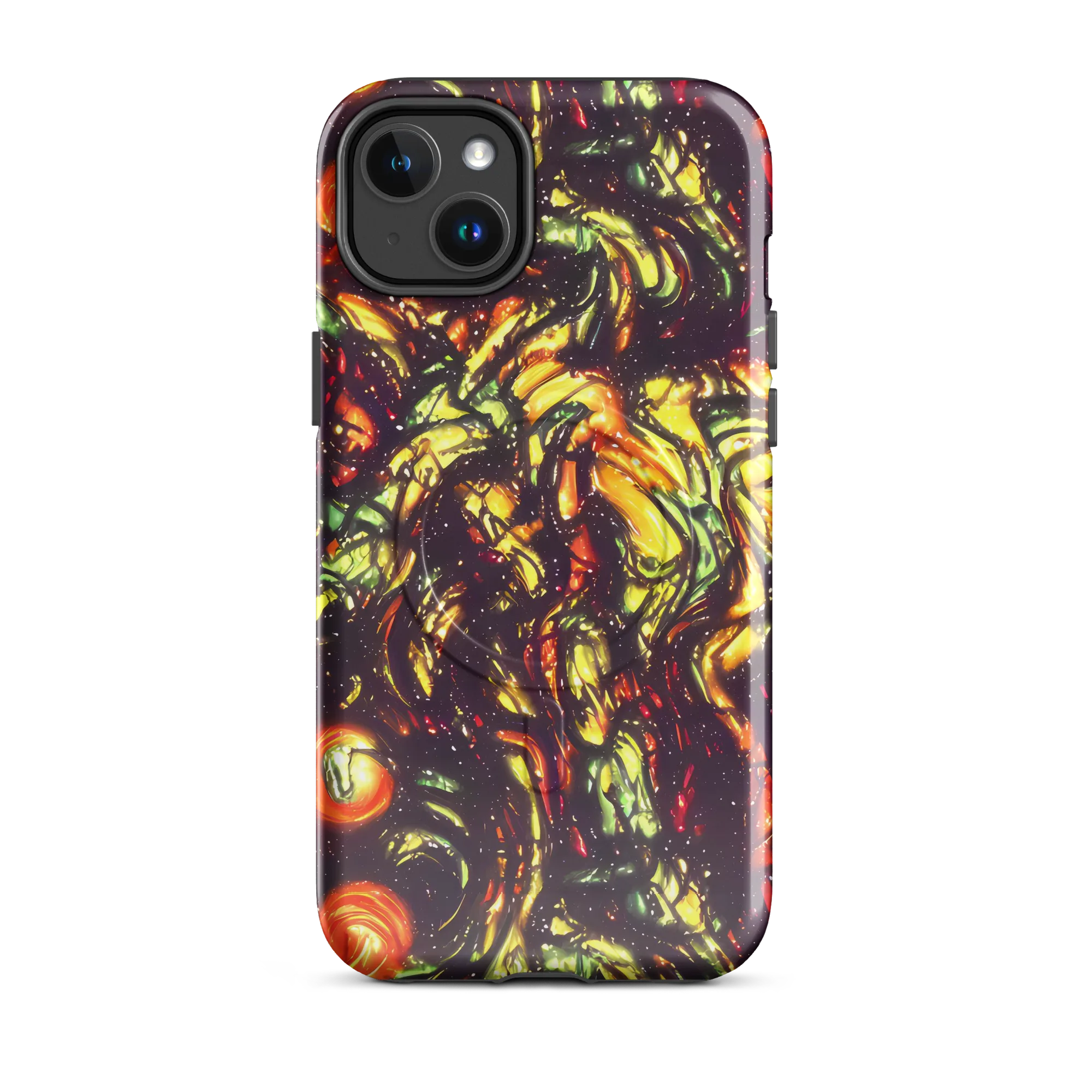 Cosmic Wildfire on MagSafe Tough Case for iPhone® — Front
