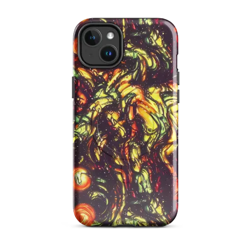 Cosmic Wildfire on a MagSafe Tough Case for iPhone®
