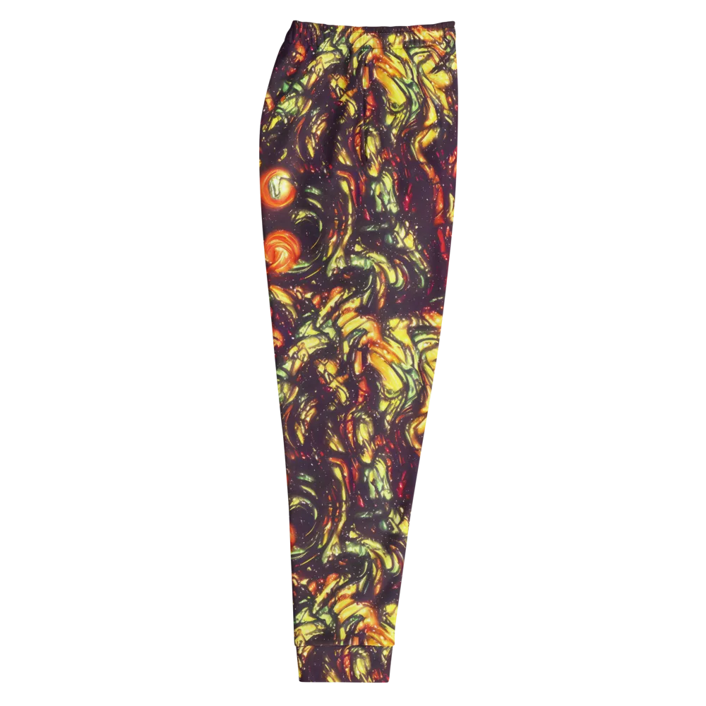 Cosmic Wildfire on Men's Joggers — Right