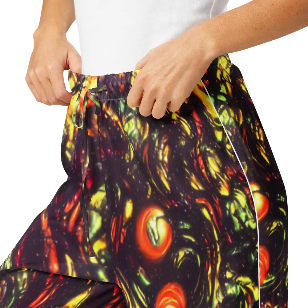 Cosmic Wildfire on Women's Pajama Pants — Product details
