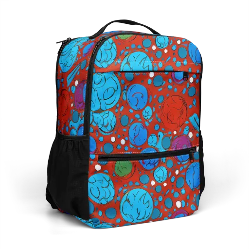 Scarlet Orbit on a Utility Backpack