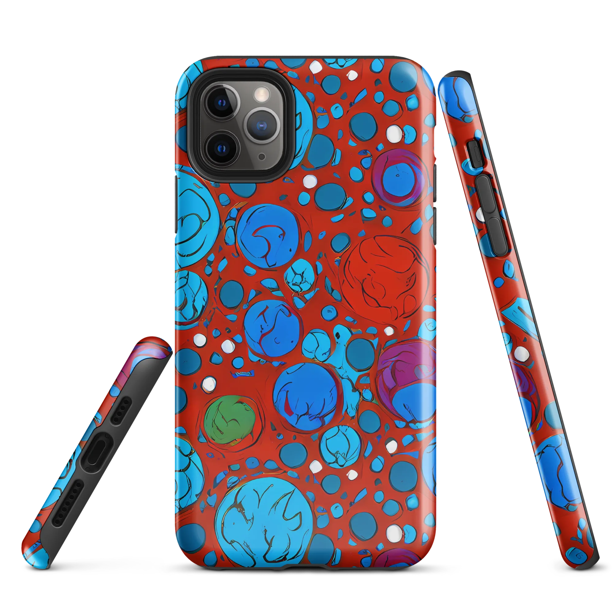 Scarlet Orbit on Tough Case for iPhone® — Front