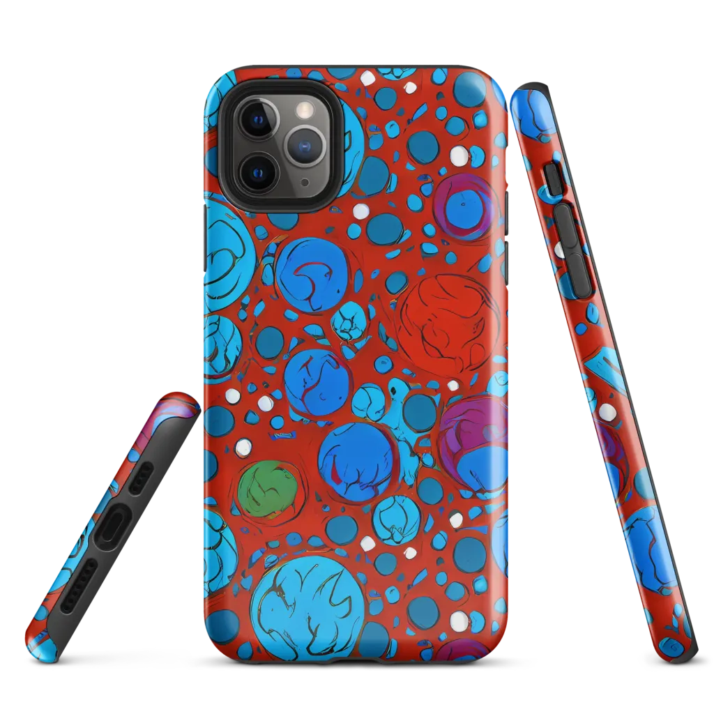 Scarlet Orbit on Tough Case for iPhone® — Front