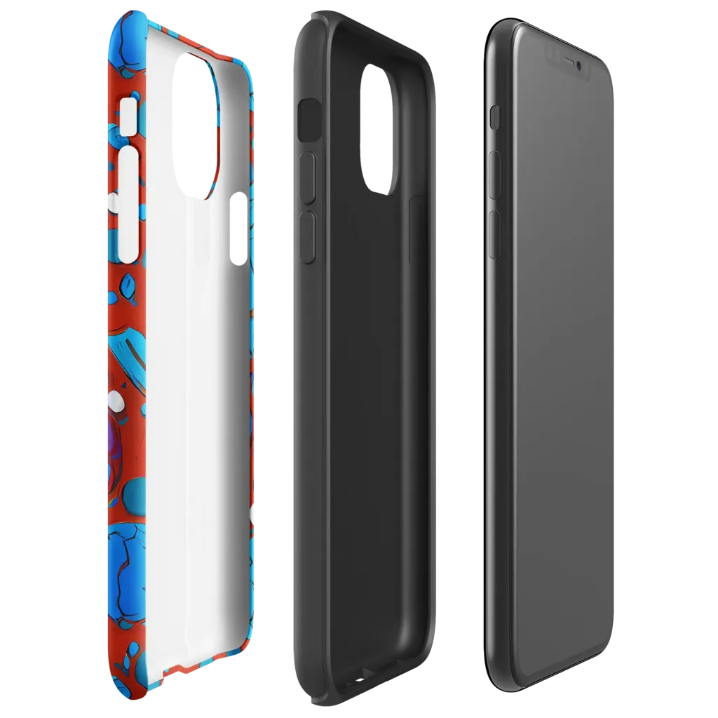 Scarlet Orbit on Tough Case for iPhone® — Right