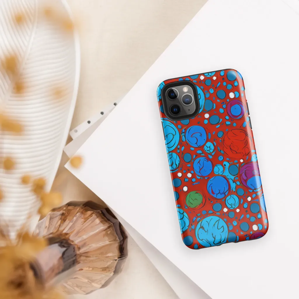 Scarlet Orbit on Tough Case for iPhone® — Front