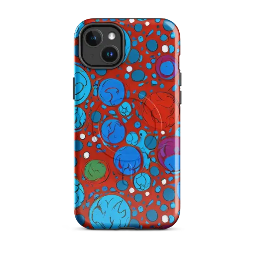 Scarlet Orbit on a MagSafe Tough Case for iPhone®