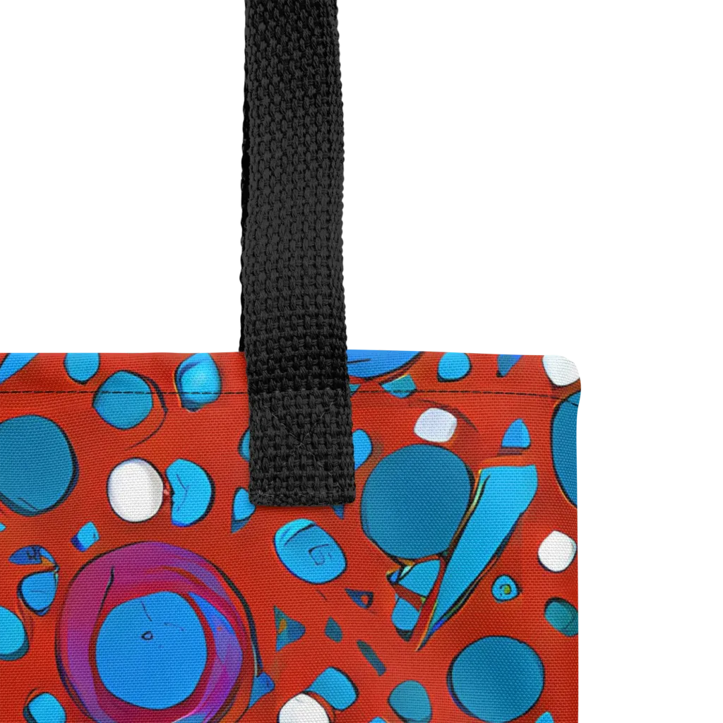 Scarlet Orbit on Tote Bag — Product details
