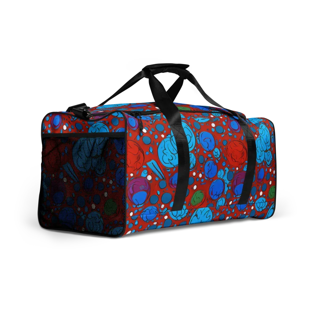 Scarlet Orbit on Duffle Bag — Right Front