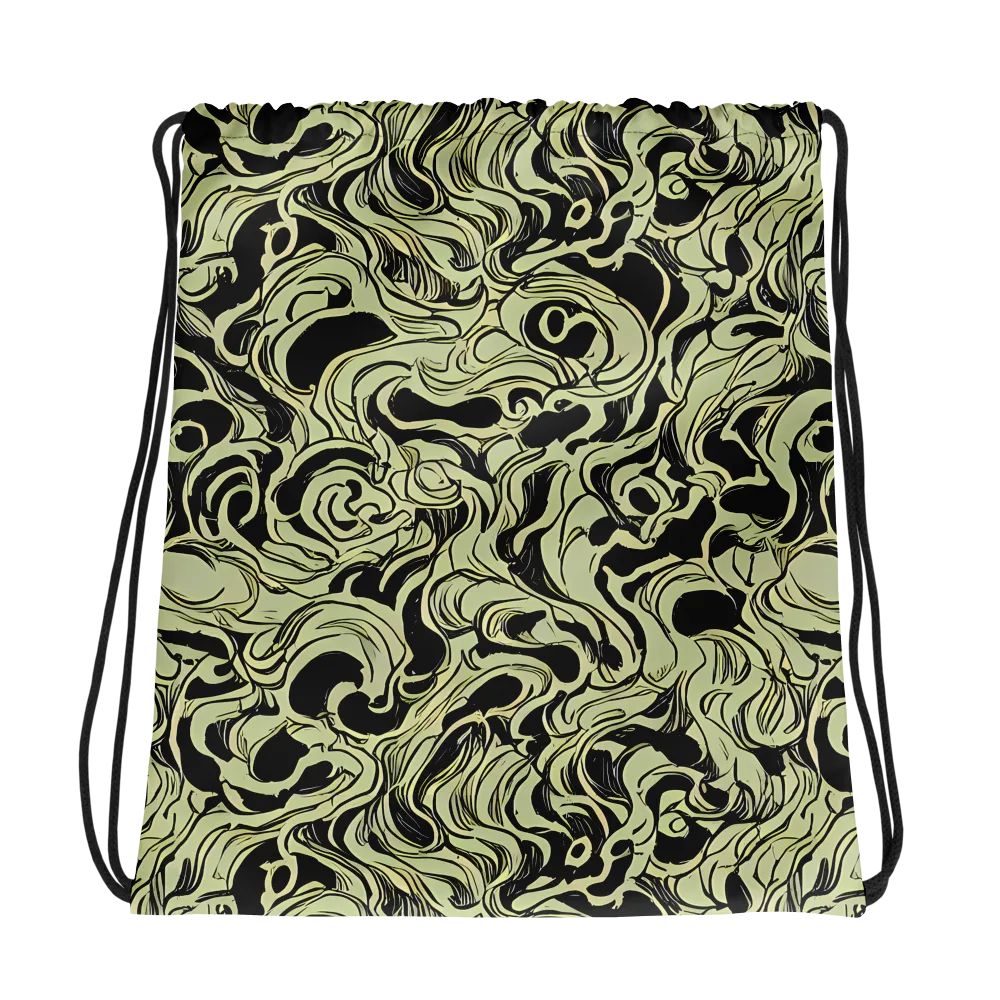 Obsidian Organics on Drawstring Bag — Photo