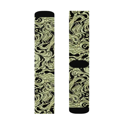 Obsidian Organics on a Socks