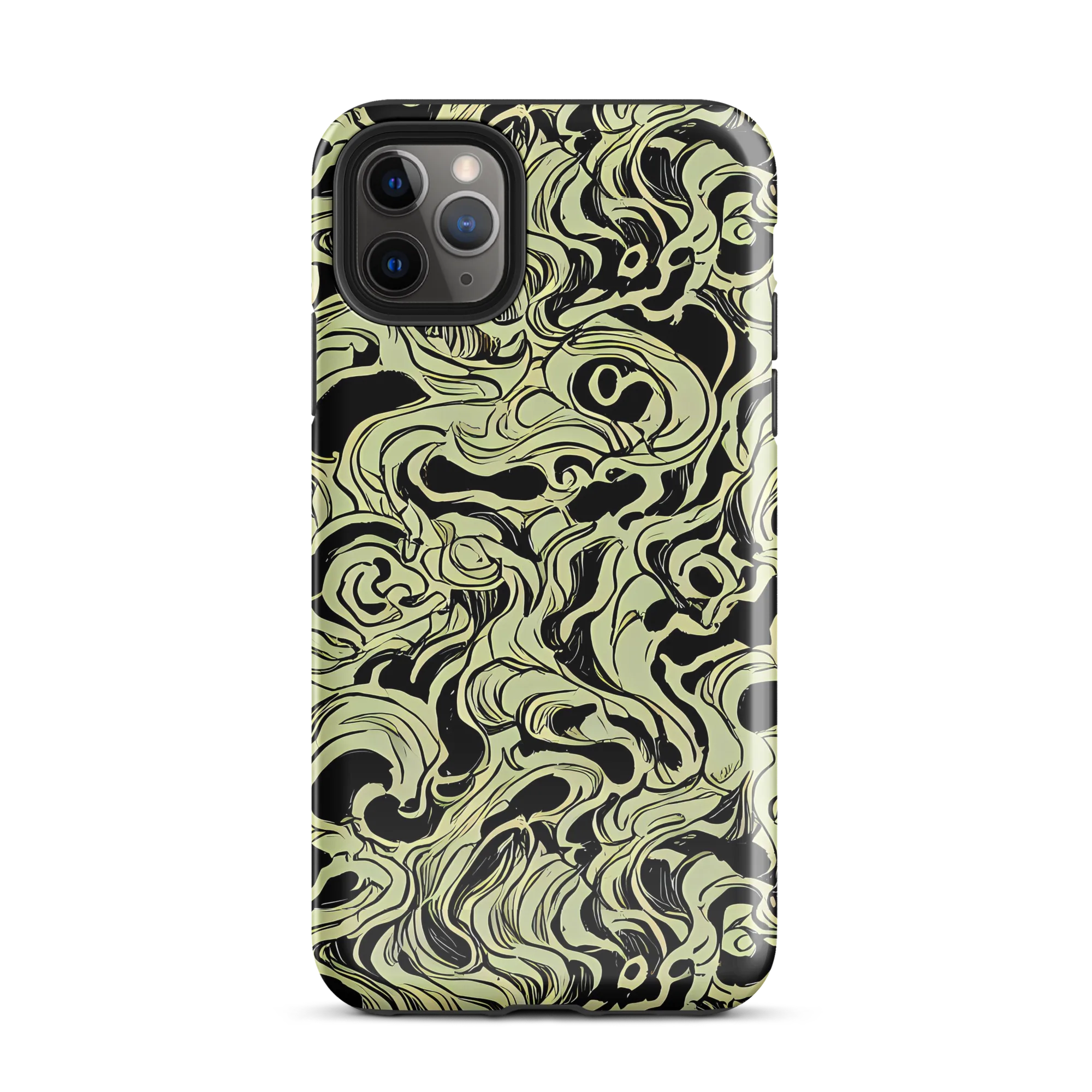 Obsidian Organics on Tough Case for iPhone® — Front