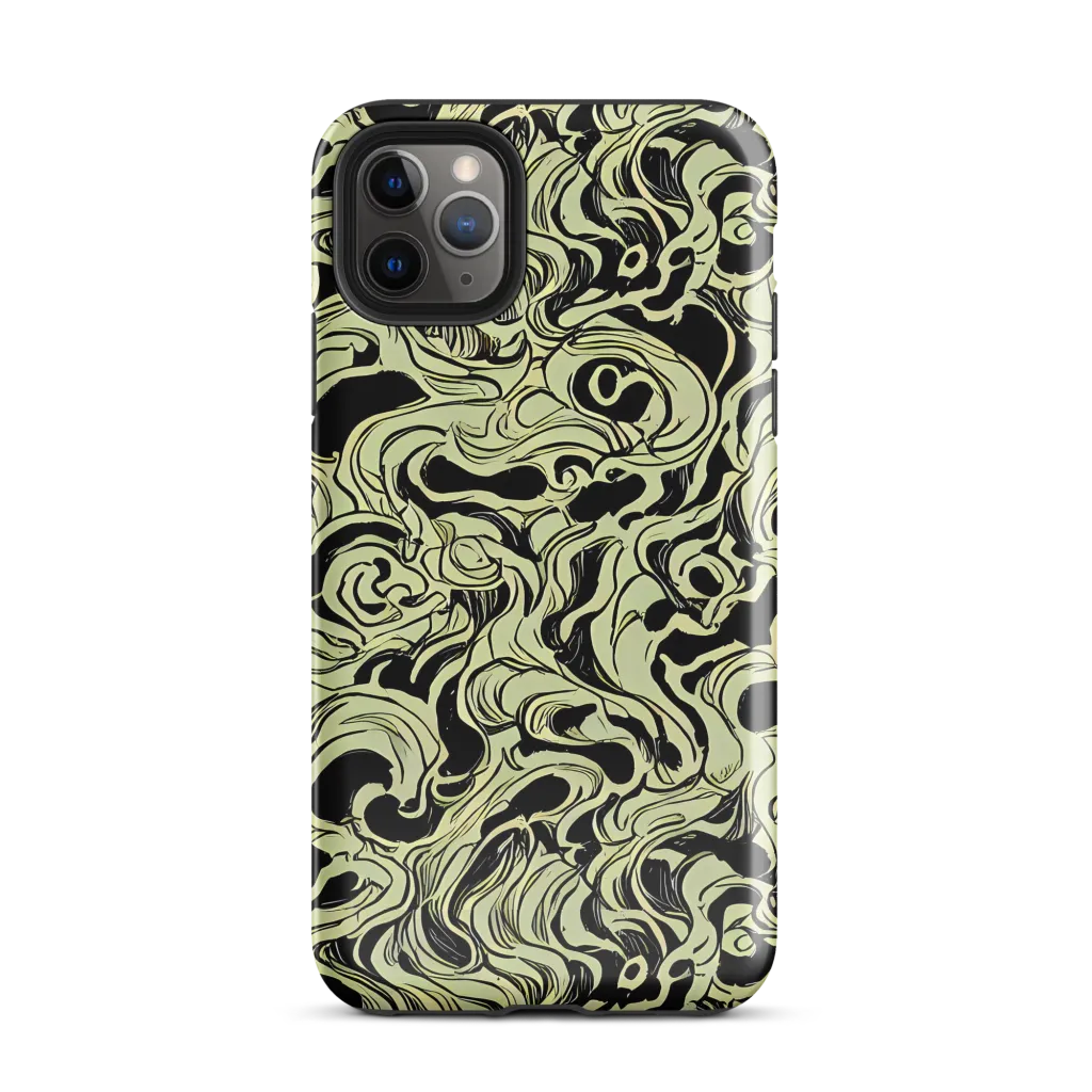 Obsidian Organics on Tough Case for iPhone® — Front