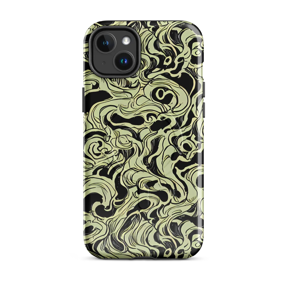 Obsidian Organics on MagSafe Tough Case for iPhone® — Front