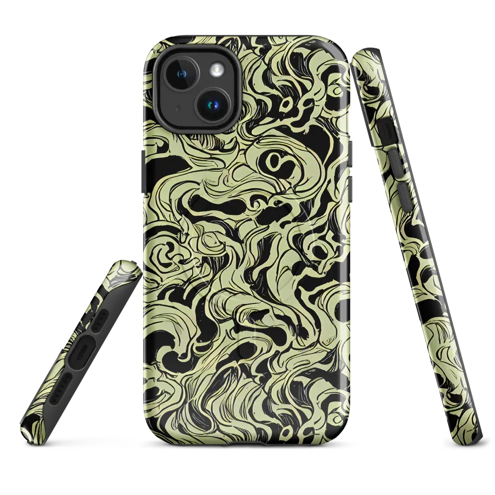 Obsidian Organics on MagSafe Tough Case for iPhone® — Front