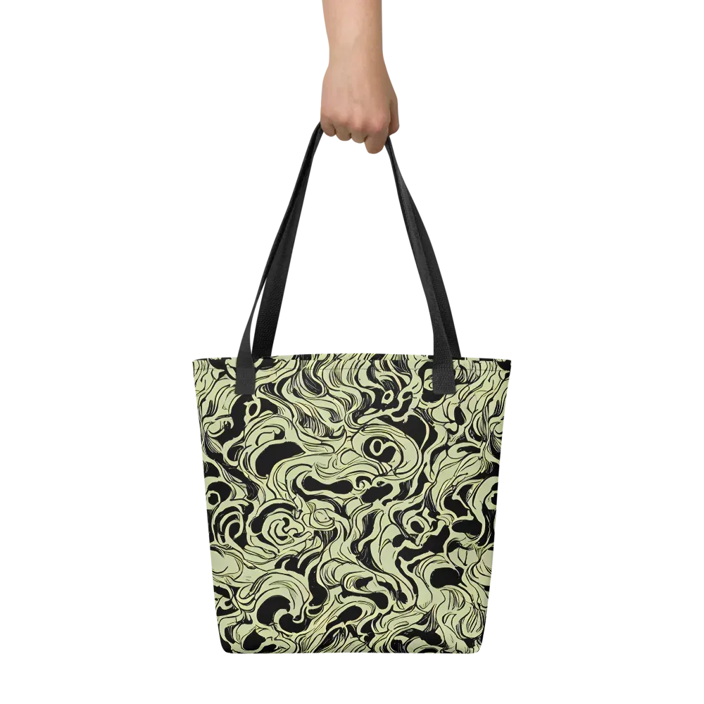 Obsidian Organics on Tote Bag — Front
