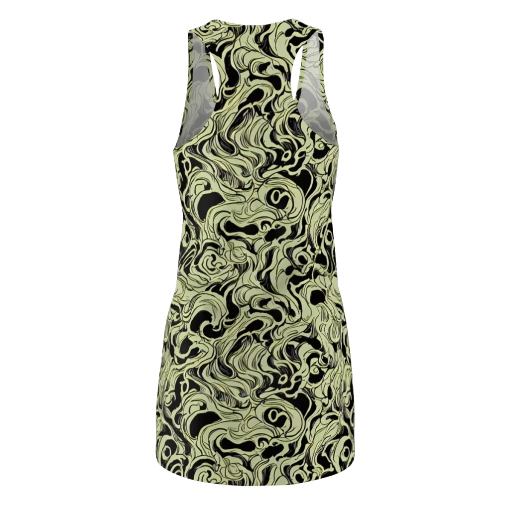 Obsidian Organics on Racerback Dress — Back