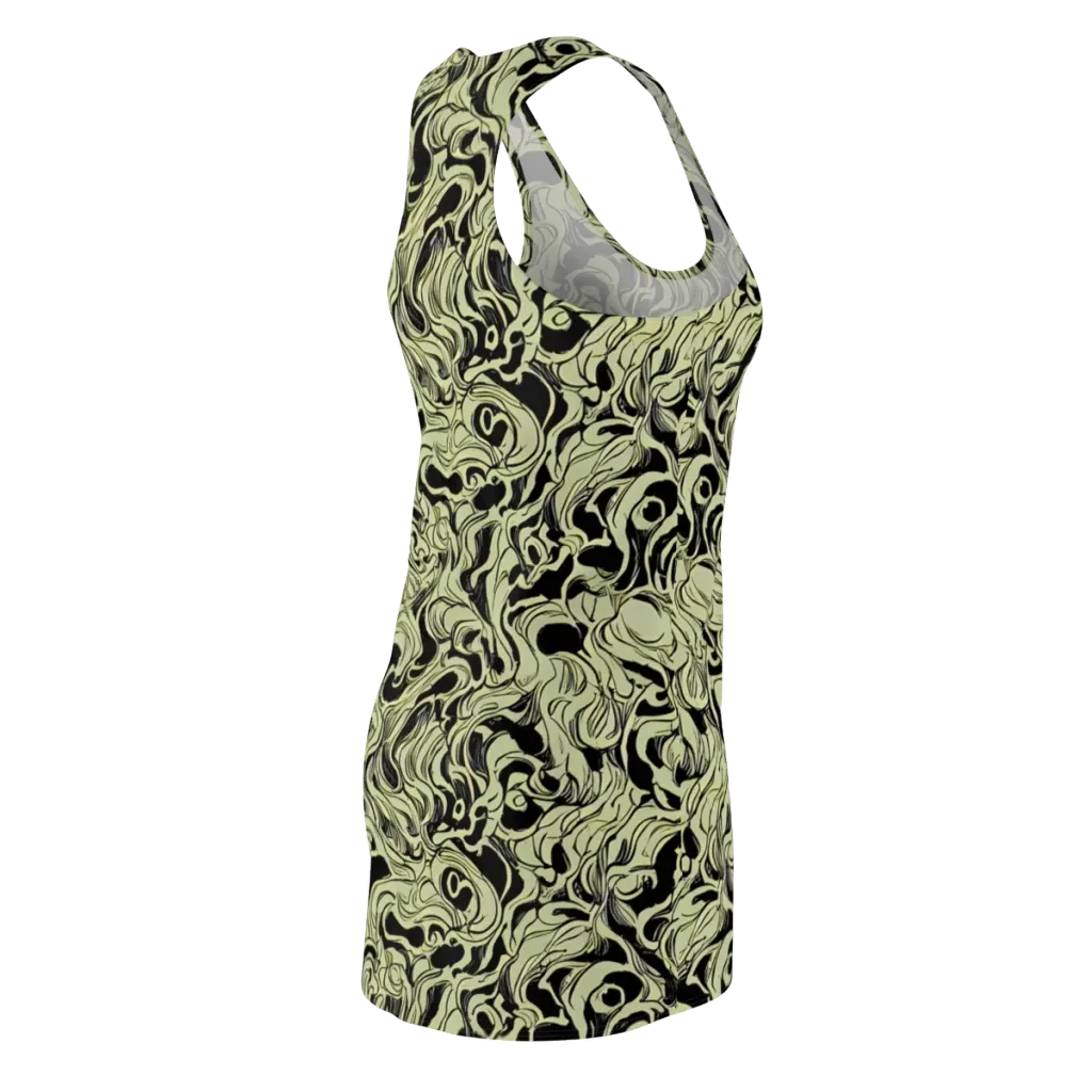 Obsidian Organics on Racerback Dress — Back Side