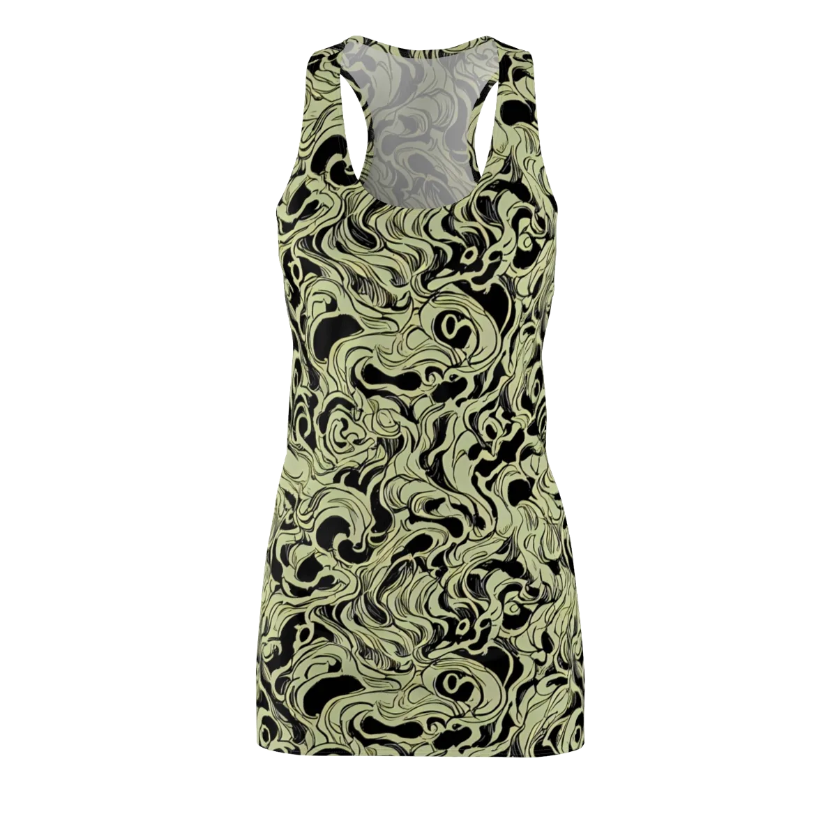 Obsidian Organics on Racerback Dress — Front