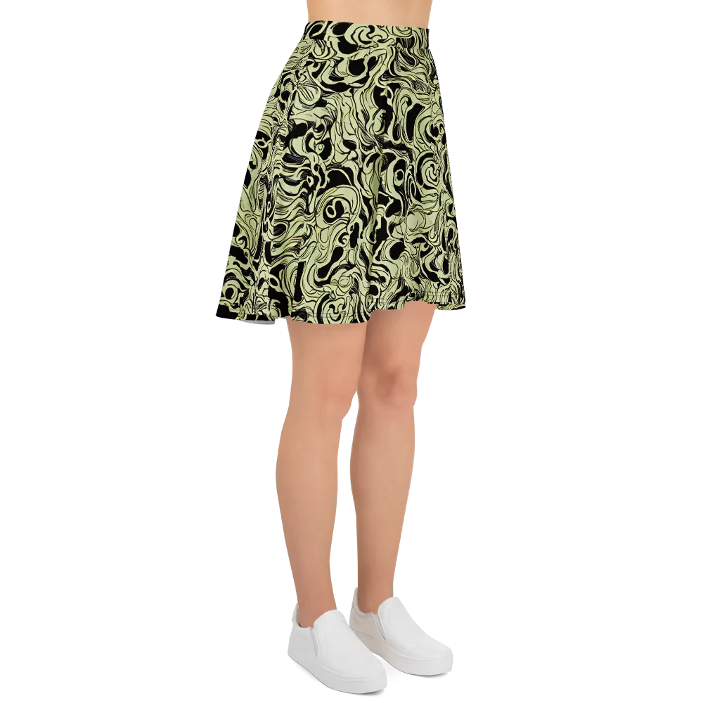 Obsidian Organics on Skater Skirt — Right