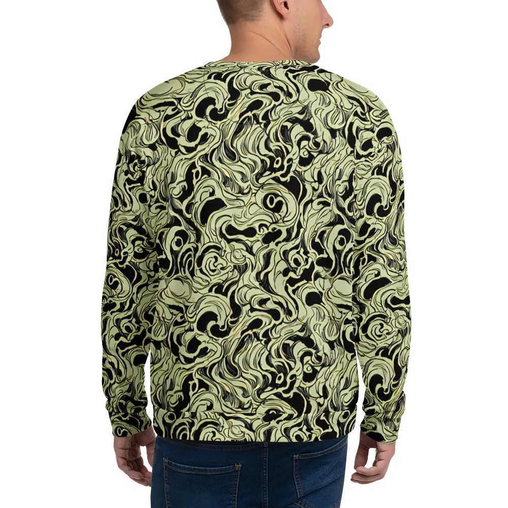 Obsidian Organics on Sweatshirt — Back
