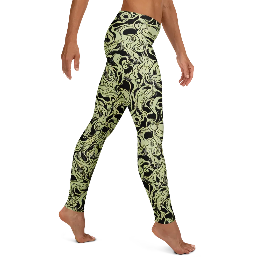 Obsidian Organics on Leggings — Right