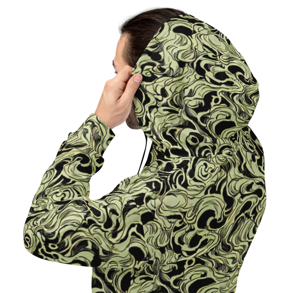 Obsidian Organics on Hoodie — Back