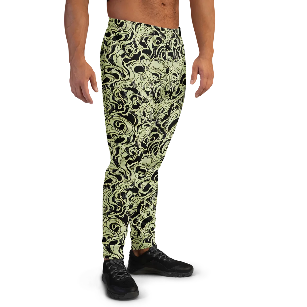 Obsidian Organics on Men's Joggers — Right