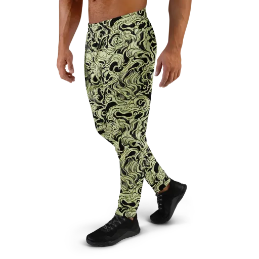 Obsidian Organics on a Men's Joggers