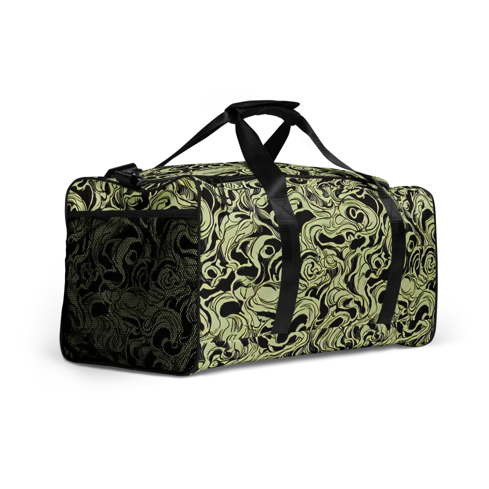 Obsidian Organics on Duffle Bag — Right Front