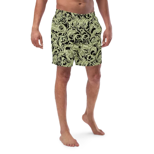 Obsidian Organics on a Swim Trunks