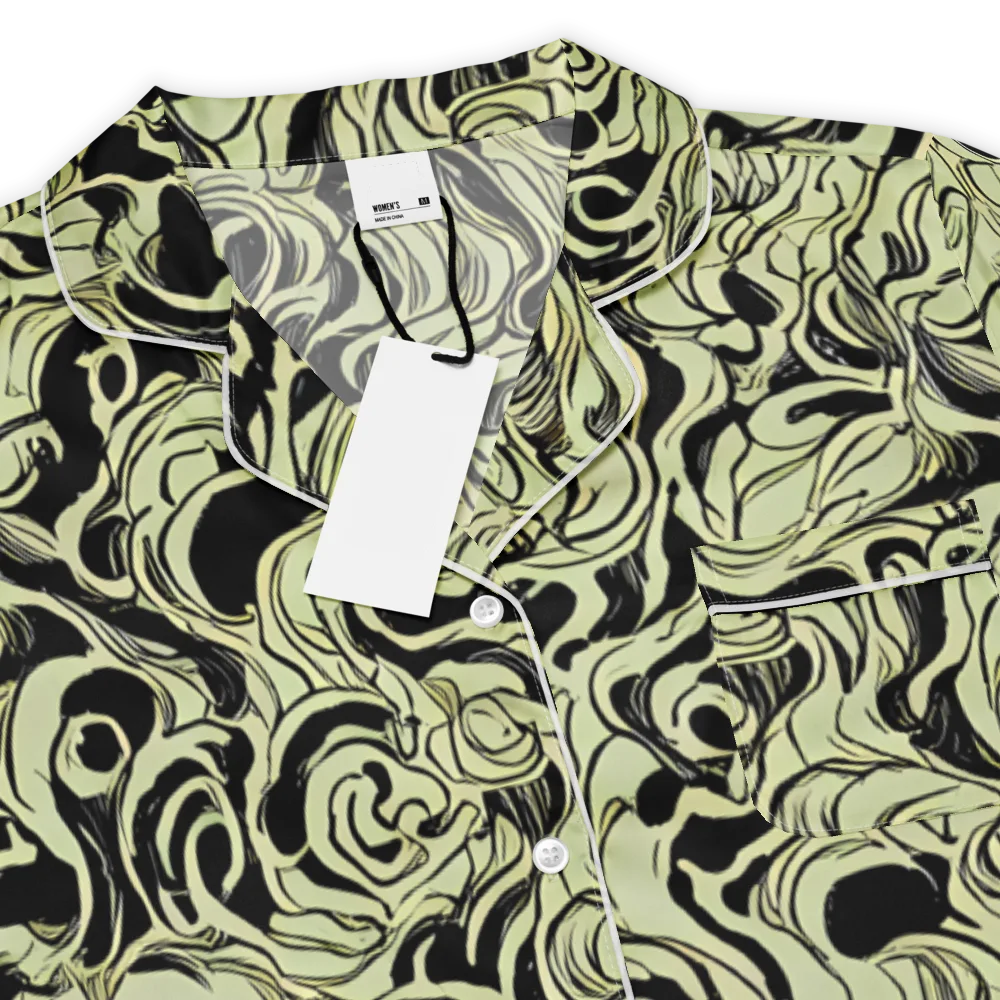 Obsidian Organics on Women's Short Sleeve Pajama Top — Product details