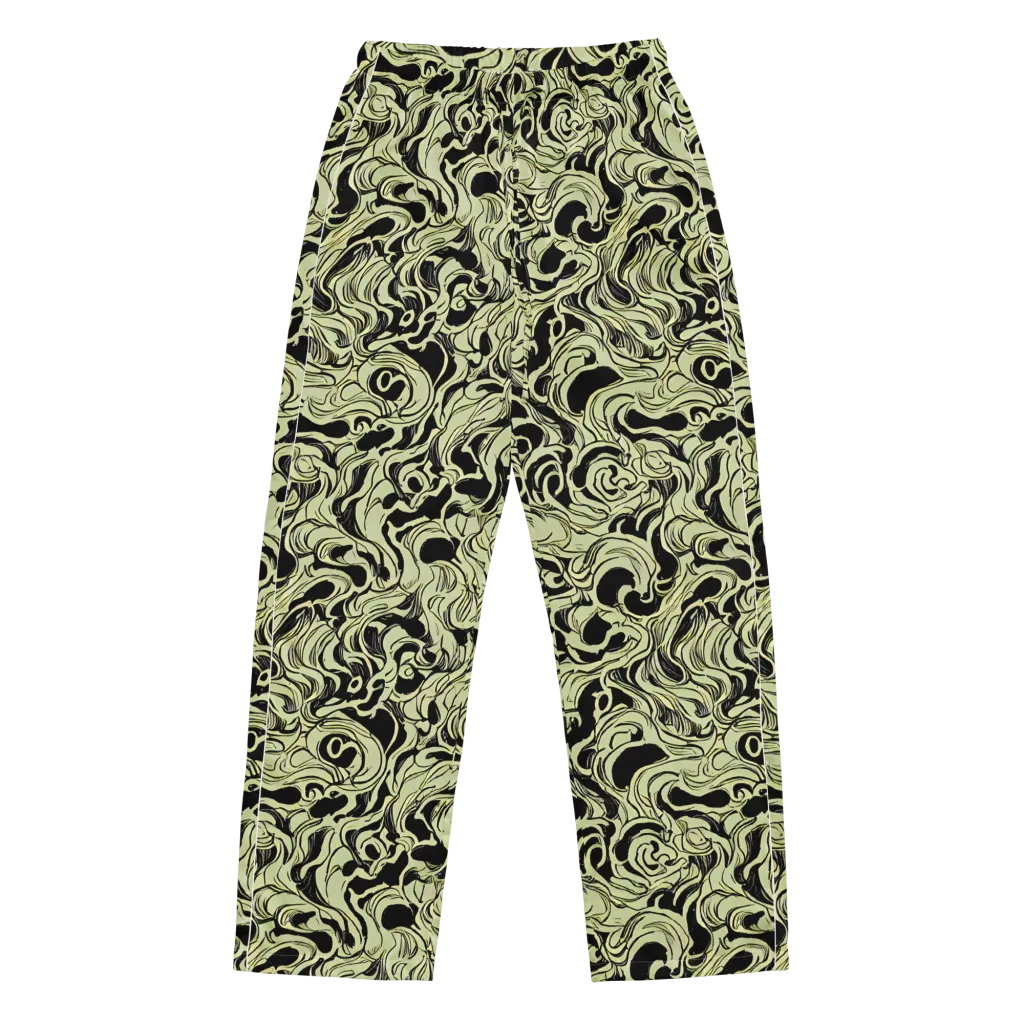 Obsidian Organics on Women's Pajama Pants — Front