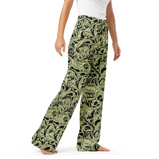 Obsidian Organics on a Women's Pajama Pants