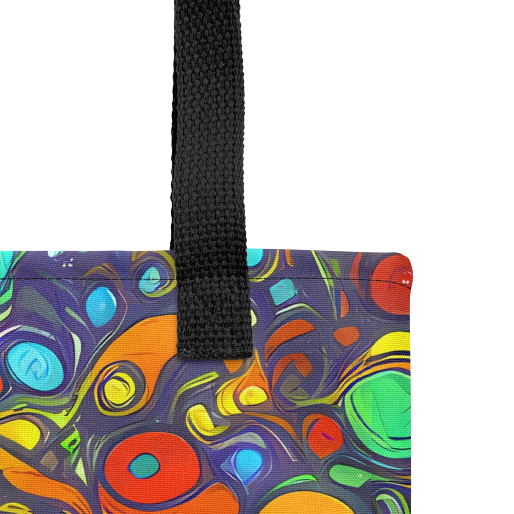 Orbiting Colors on Tote Bag — Product details