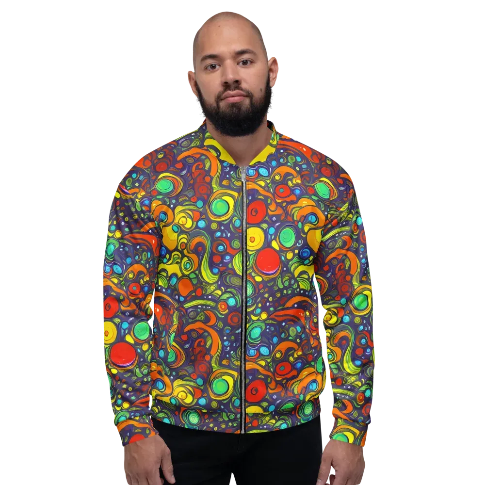 Orbiting Colors on Bomber Jacket — Front
