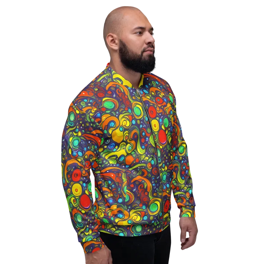 Orbiting Colors on Bomber Jacket — Right
