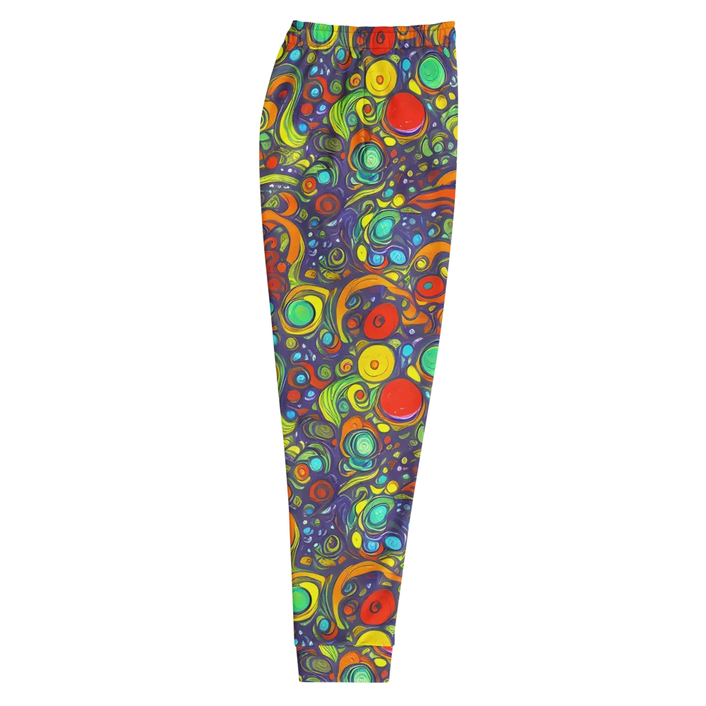 Orbiting Colors on Men's Joggers — Right