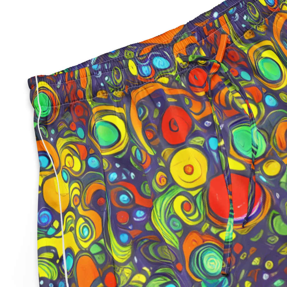 Orbiting Colors on Women's Pajama Shorts — Product details