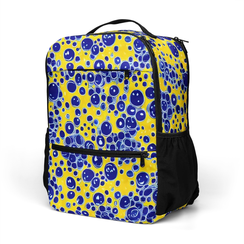 Cobalt Fizz on Utility Backpack — Left Front