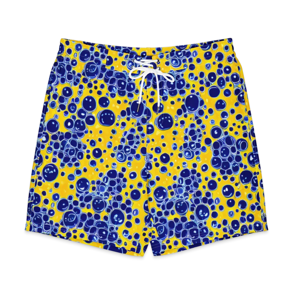 Cobalt Fizz on Men's Board Shorts — Front