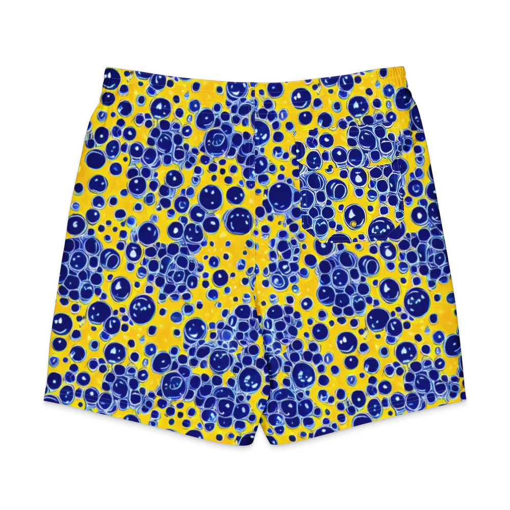 Cobalt Fizz on Men's Board Shorts — Back