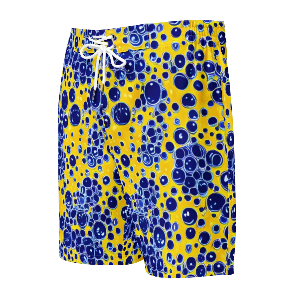 Cobalt Fizz on Men's Board Shorts — Front
